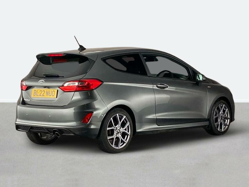 Ford Fiesta 1.0 Ecoboost Hybrid Mhev 125 St-line White #3