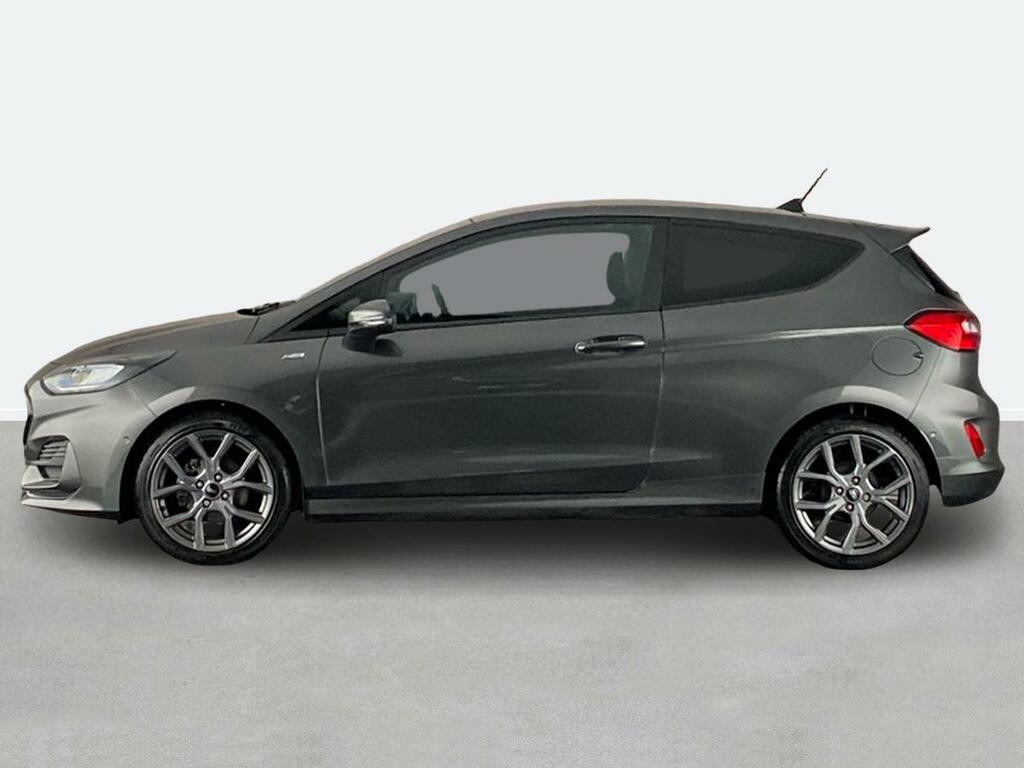 Ford Fiesta 1.0 Ecoboost Hybrid Mhev 125 St-line White #6