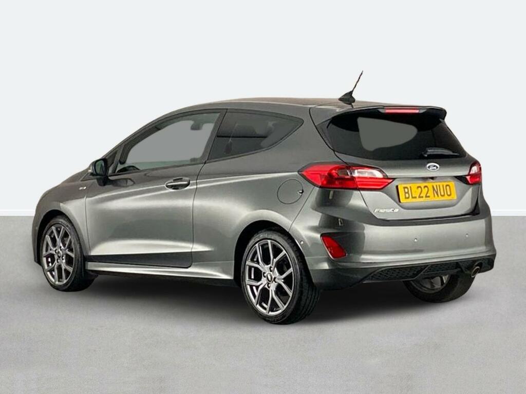 Ford Fiesta 1.0 Ecoboost Hybrid Mhev 125 St-line White #5