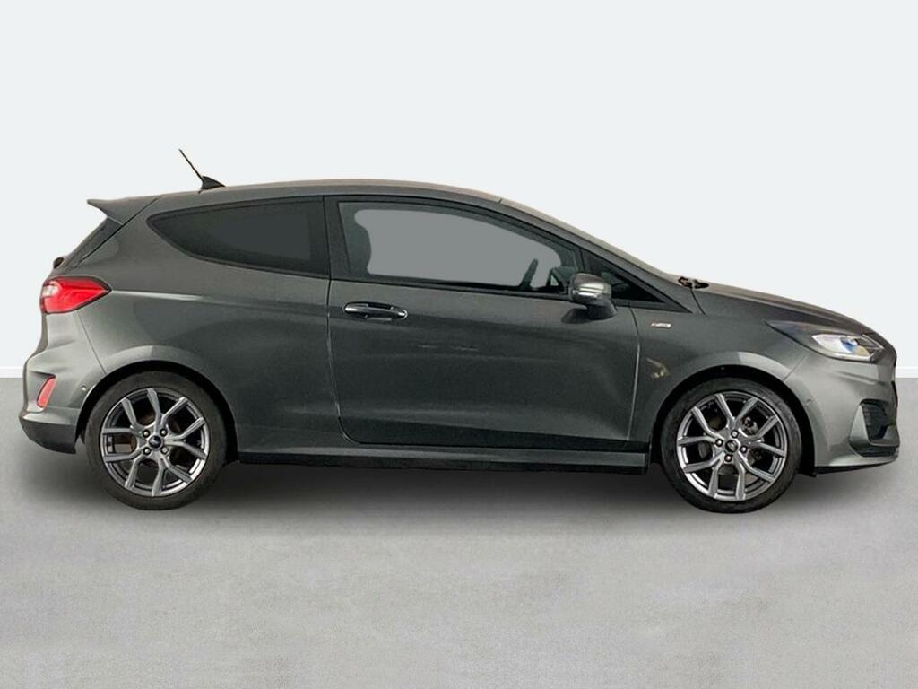 Ford Fiesta 1.0 Ecoboost Hybrid Mhev 125 St-line White #2