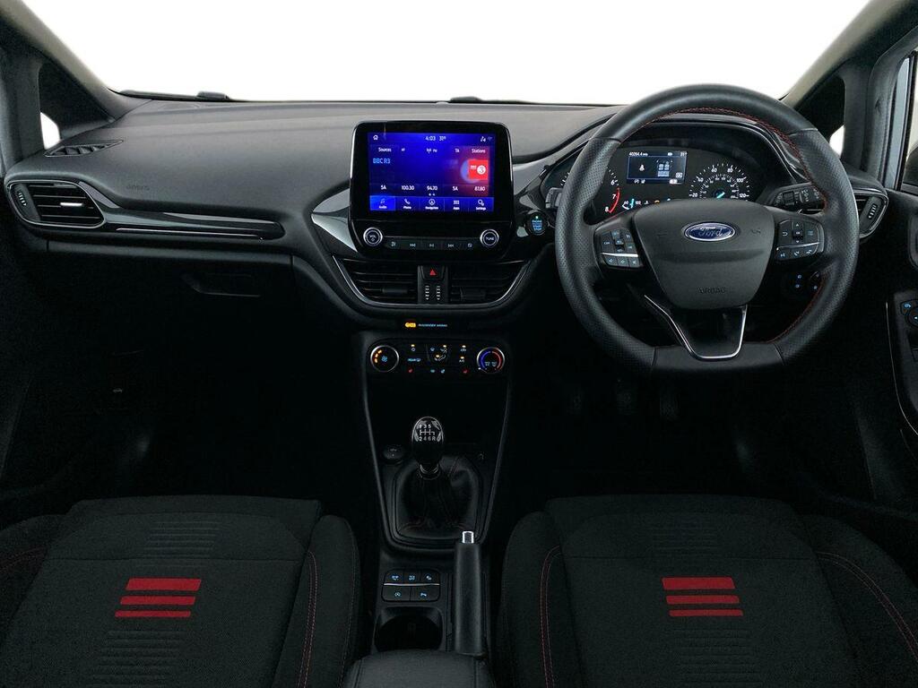 Ford Fiesta 1.0 Ecoboost Hybrid Mhev 125 St-line White #9
