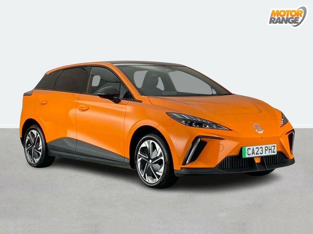 MG MG4 150Kw Trophy Ev Long Range 64Kwh Orange