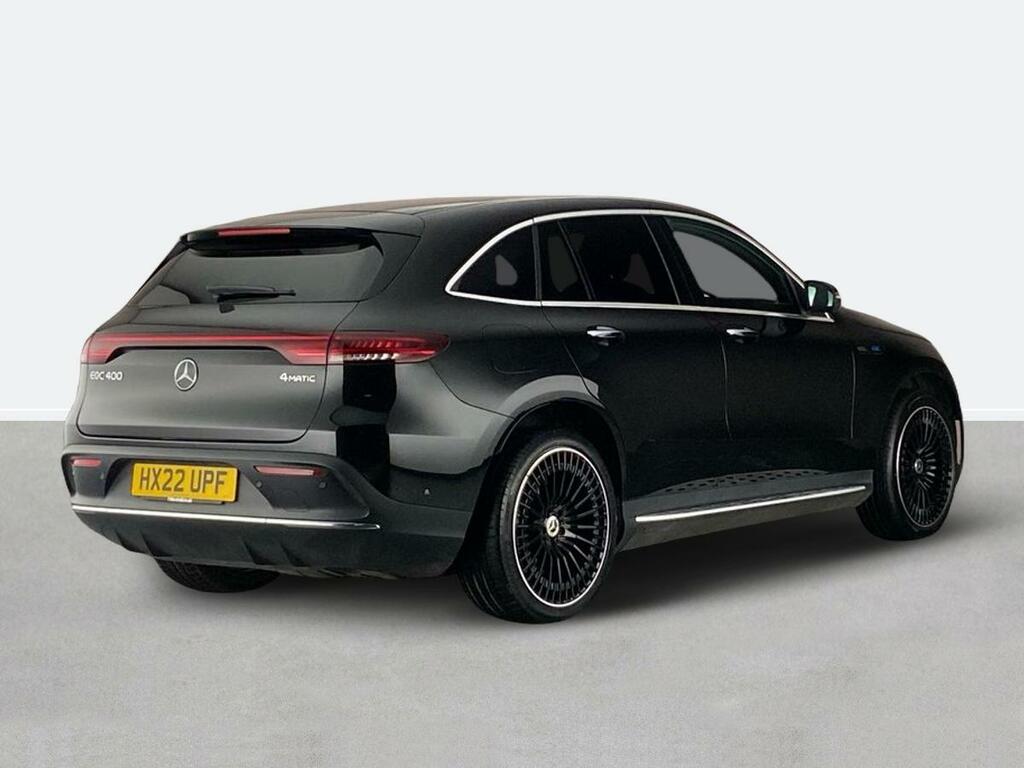 Mercedes-Benz EQC Eqc 400 300Kw Amg Line Premium Plus 80Kwh Black #3