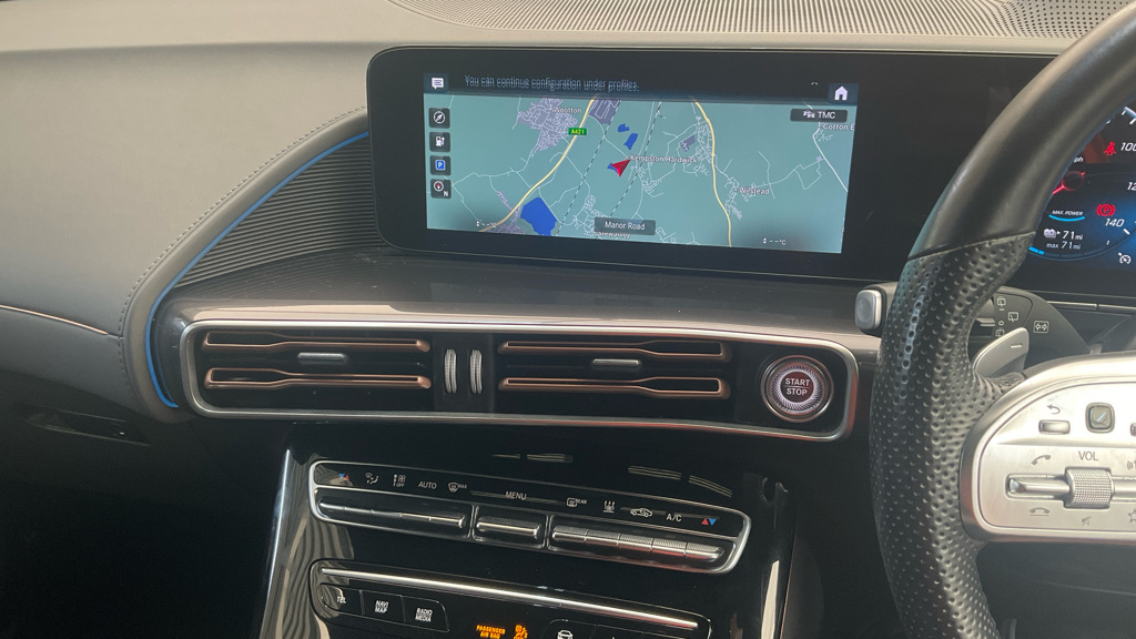 Mercedes-Benz EQC Amg Line Blue #9