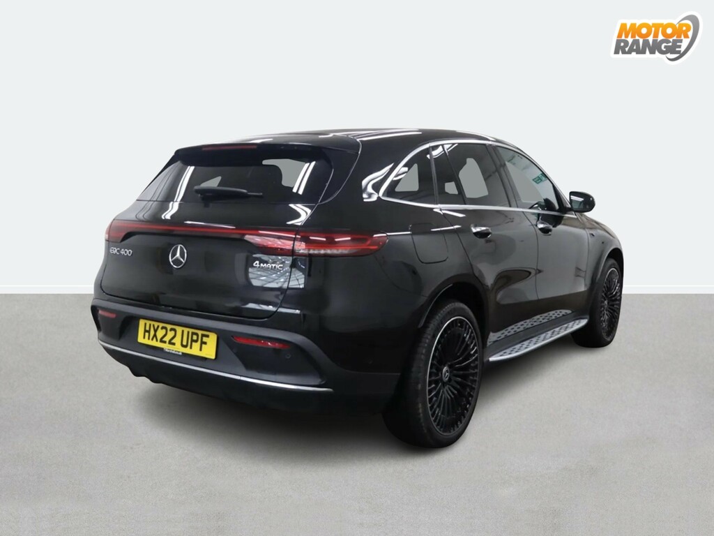 Mercedes-Benz EQC Eqc 400 300Kw Amg Line Premium Plus 80Kwh Black #4