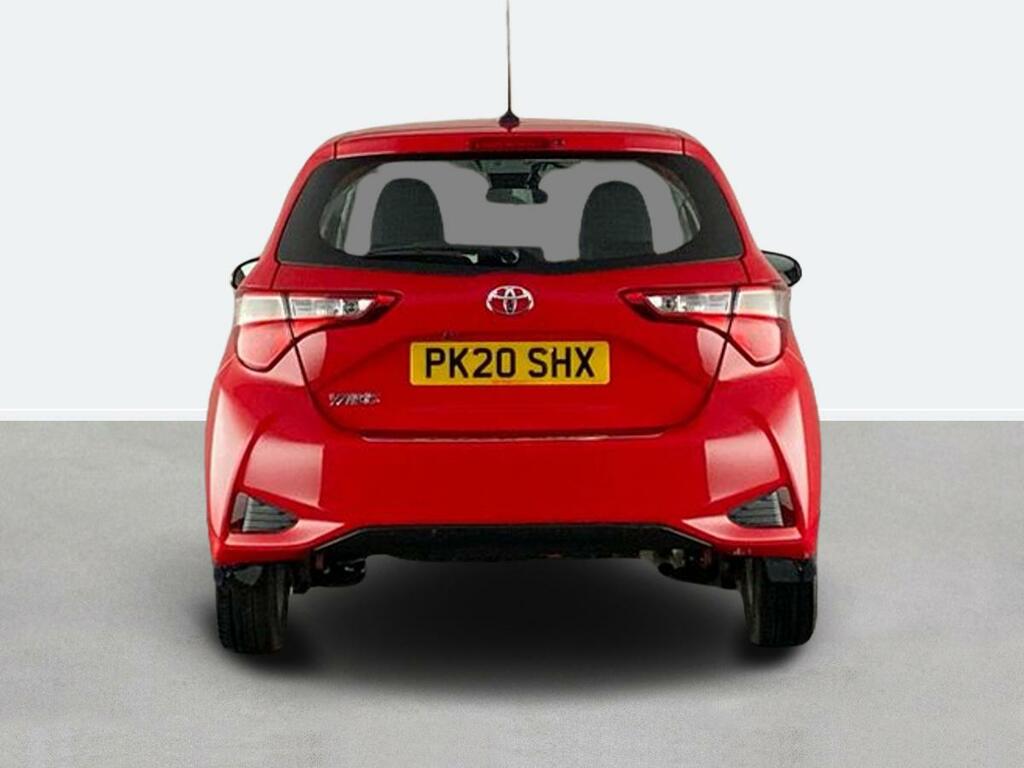 Toyota Yaris 1.5 Vvt-i Icon Cvt Red #4
