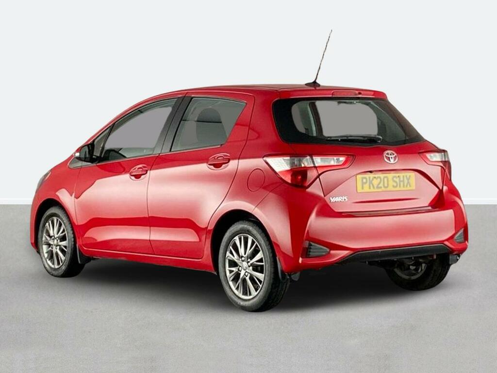 Toyota Yaris 1.5 Vvt-i Icon Cvt Red #5