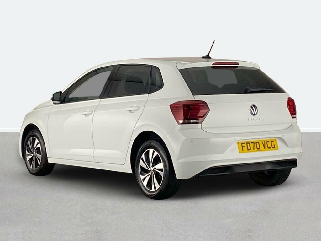 Volkswagen Polo 1.0 Tsi 95 Match Dsg White #5