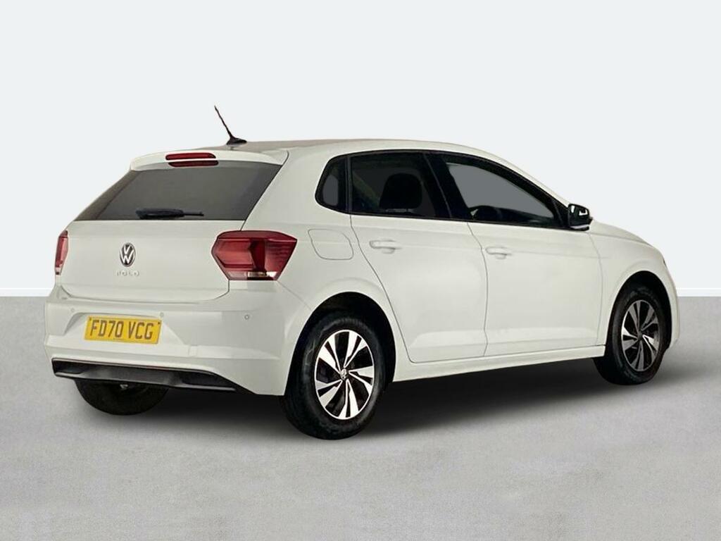 Volkswagen Polo 1.0 Tsi 95 Match Dsg White #3