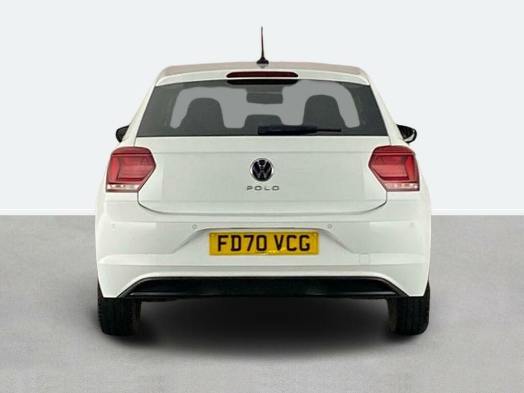 Volkswagen Polo 1.0 Tsi 95 Match Dsg White #4