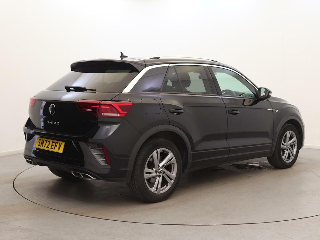Volkswagen T-Roc 1.5 Tsi R-line SM72EFV Black #5