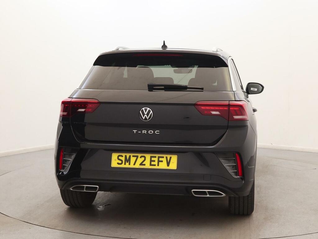 Volkswagen T-Roc 1.5 Tsi R-line SM72EFV Black #6