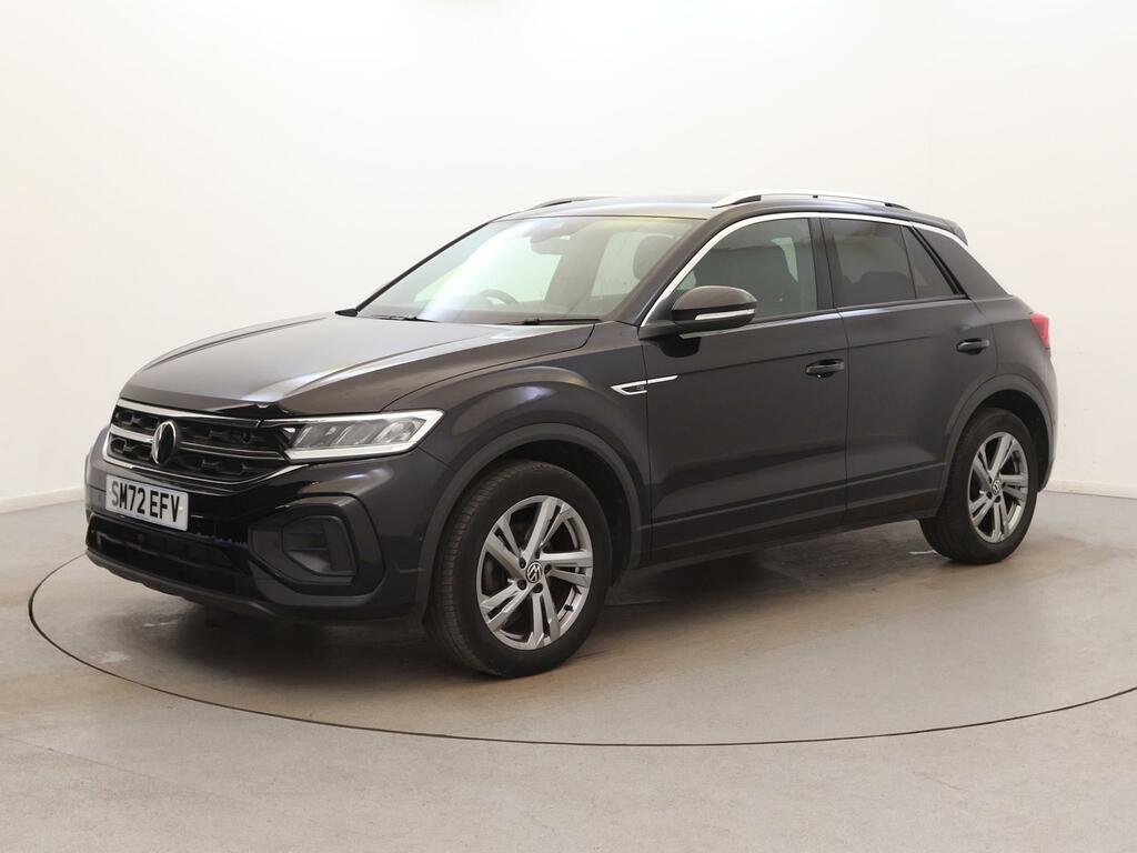 Volkswagen T-Roc 1.5 Tsi R-line SM72EFV Black #3
