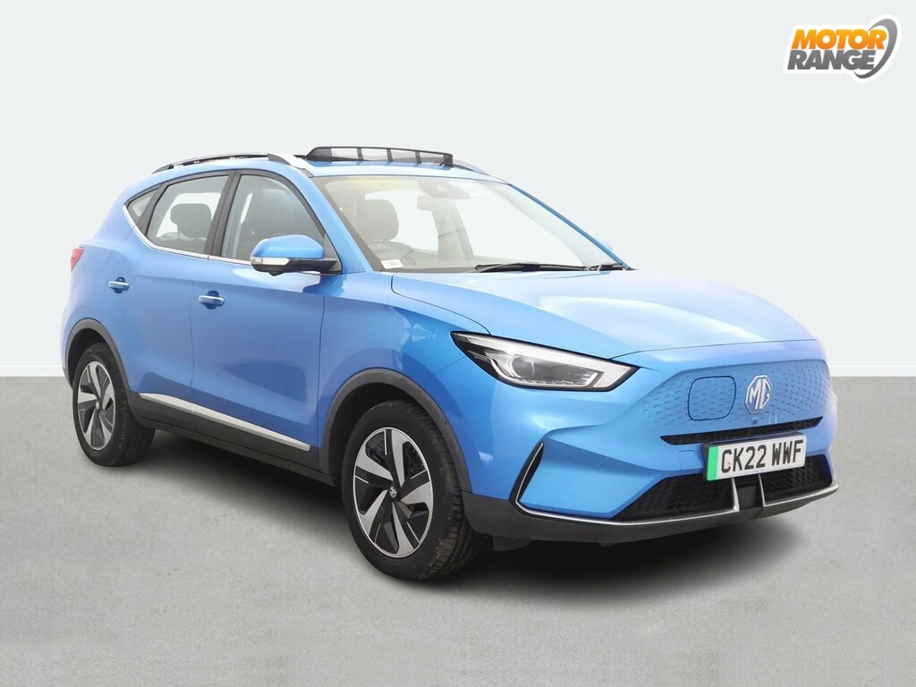 MG ZS 130Kw Trophy Ev 51Kwh Blue