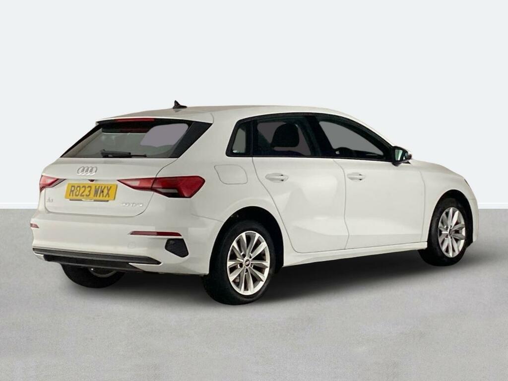 Audi A3 30 Tfsi Technik S Tronic RO23WKX White #3