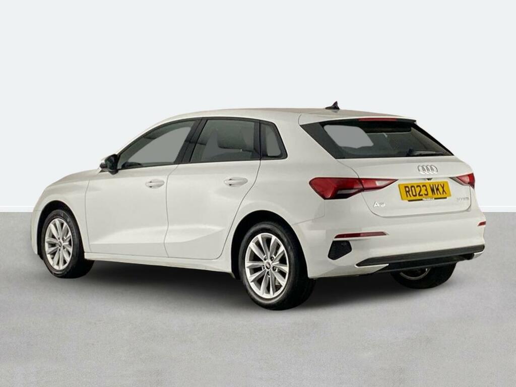 Audi A3 30 Tfsi Technik S Tronic RO23WKX White #5