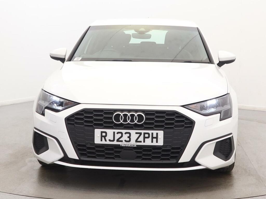 Audi A3 30 Tfsi Technik S Tronic RJ23ZPH White #2