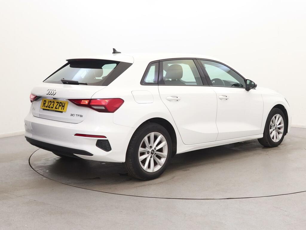 Audi A3 30 Tfsi Technik S Tronic RJ23ZPH White #5