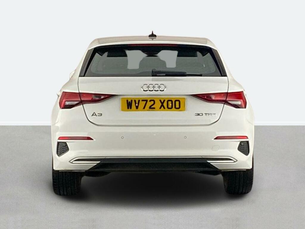 Audi A3 30 Tfsi Sport WV72XOO White #4