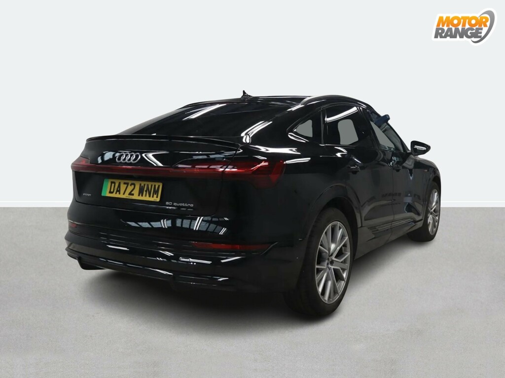 Audi E-tron 230Kw 50 Quattro 71Kwh Black Edition Black #4