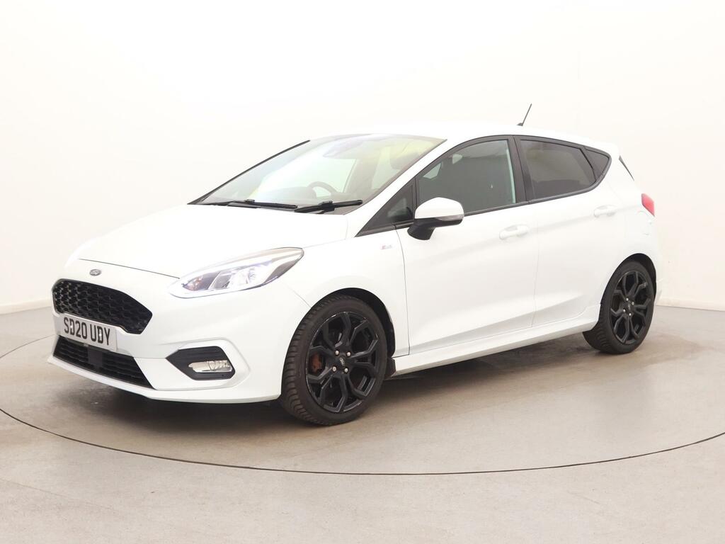 Ford Fiesta 1.0 Ecoboost 95 St-line Edition SD20UDY White #3