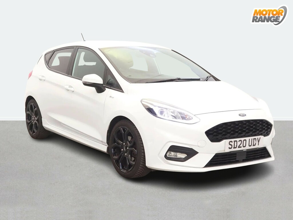 Ford Fiesta 1.0 Ecoboost 95 St-line Edition White