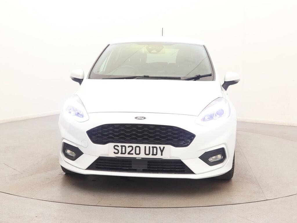 Ford Fiesta 1.0 Ecoboost 95 St-line Edition SD20UDY White #2