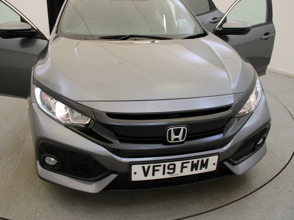 Honda Civic 1.5 Vtec Turbo Gpf Sport Cvt Euro 6 Ss Silver #44