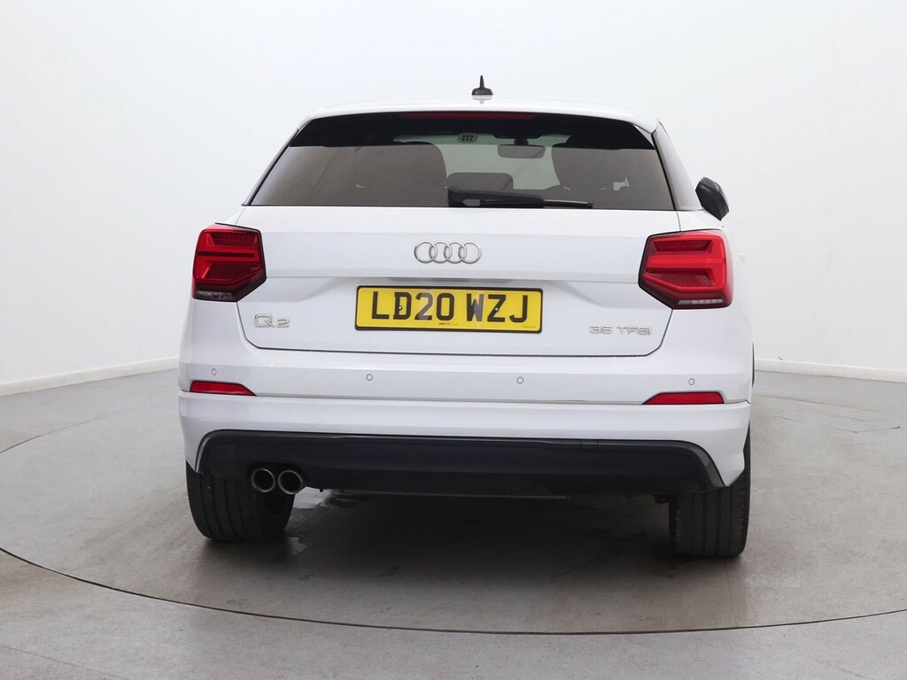Audi Q2 35 Tfsi Black Edition S Tronic LD20WZJ White #6