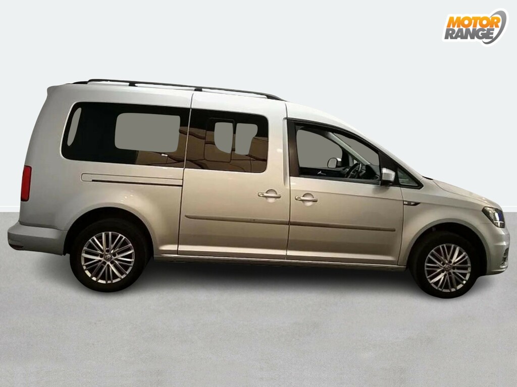 Volkswagen Caddy Maxi Life 2.0 Tdi Dsg Silver #2