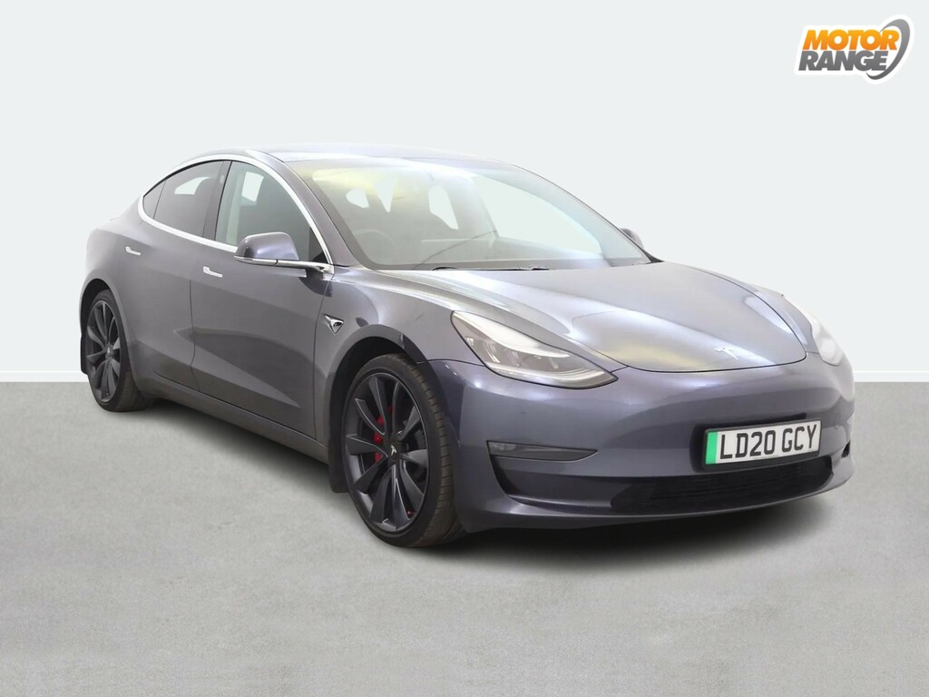 Tesla Model 3 Performance Awd Performance Upgrade Grey