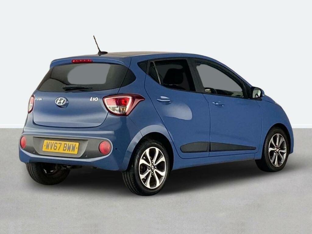 Hyundai I10 1.2 Premium Se WV67BWW Blue #3