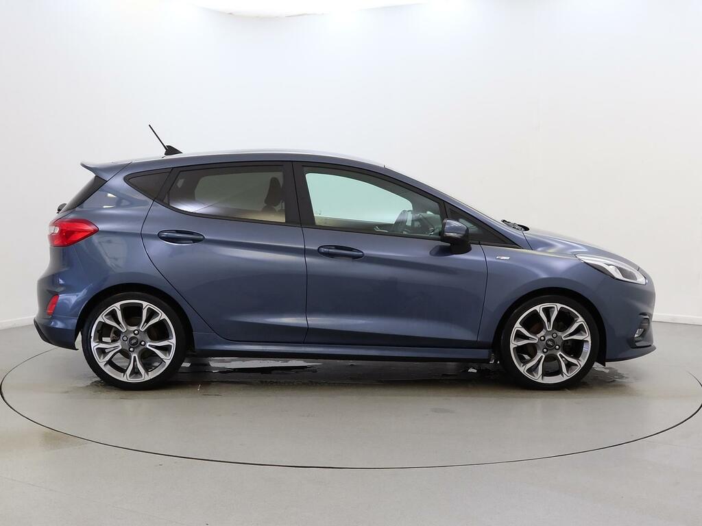 Ford Fiesta 1.0 Ecoboost Hybrid Mhev 155 St-line X Edition HT21AOD Blue #6