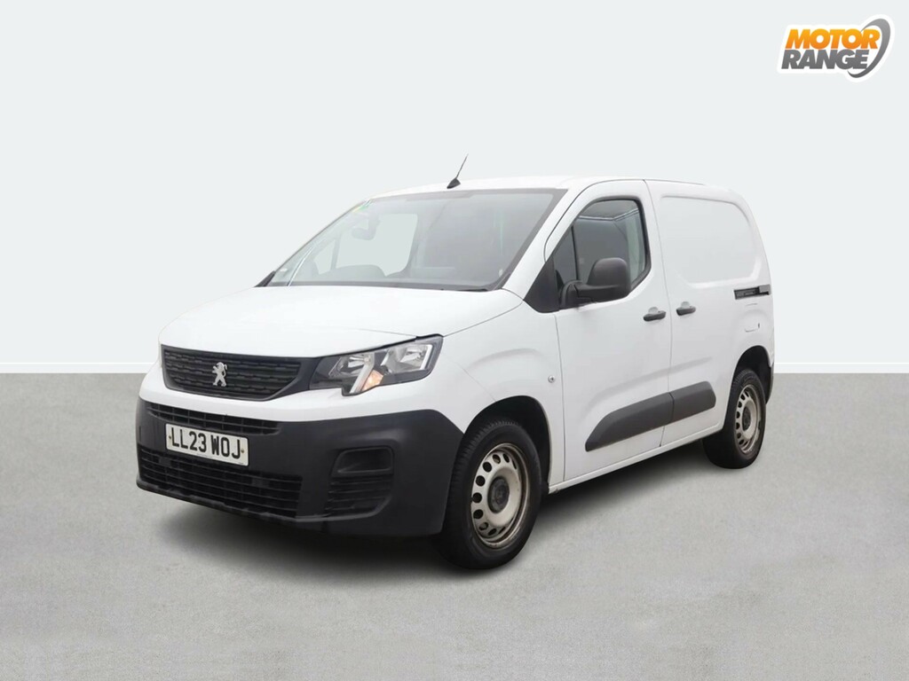 Peugeot Partner 1000 1.5 Bluehdi 100 Professional Premium Van White #2