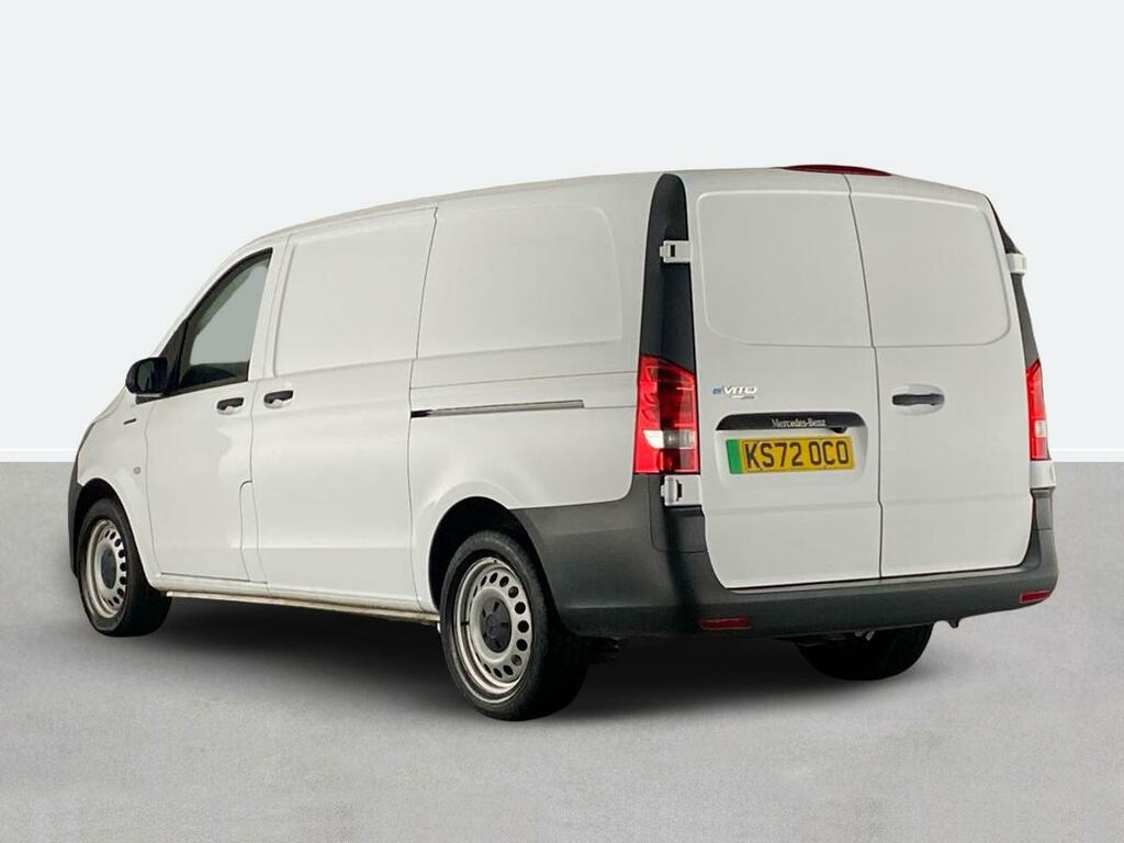 Mercedes-Benz eVito 85Kw 66Kwh Progressive Van White #5