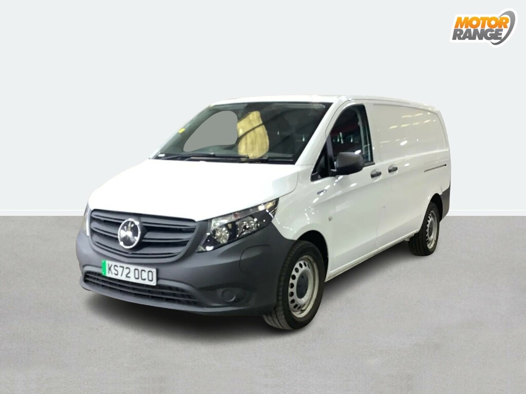 Mercedes-Benz eVito 85Kw 66Kwh Progressive Van White #2