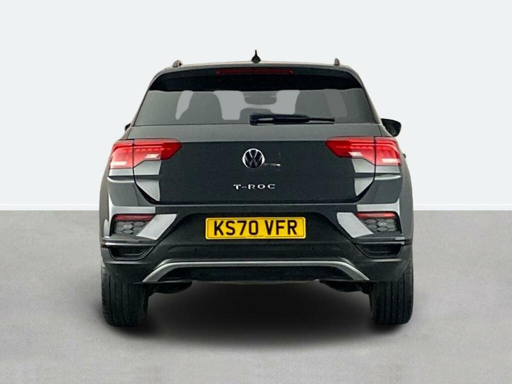 Volkswagen T-Roc 1.0 Tsi 110 Black Edition KS70VFR Grey #4