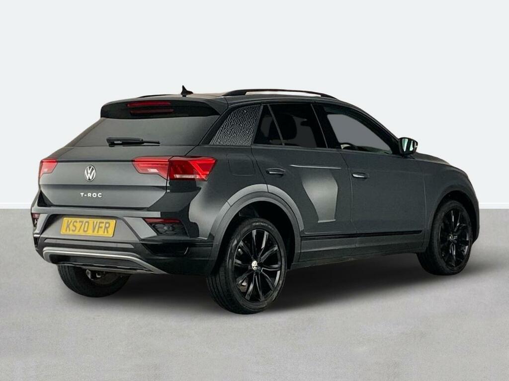 Volkswagen T-Roc 1.0 Tsi 110 Black Edition KS70VFR Grey #3