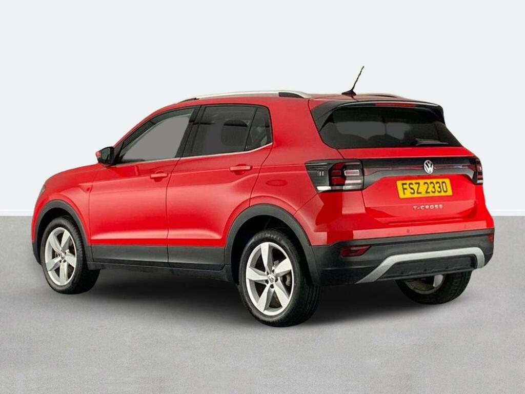 Volkswagen T-Cross 1.0 Tsi 110 Sel Dsg FSZ2330 Red #5