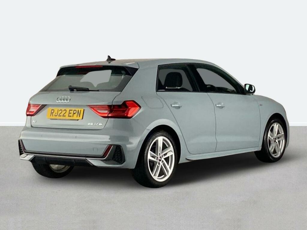 Audi A1 25 Tfsi S Line RJ22EPN Grey #3