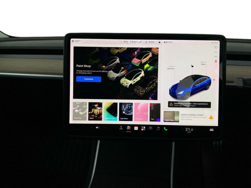 Tesla Model 3 Long Range Awd Black #10