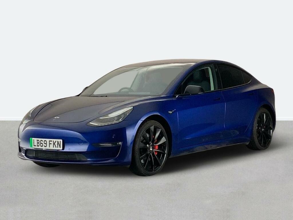 Tesla Model 3 Long Range Awd Black #7