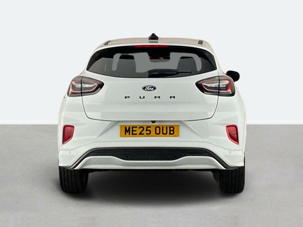 Ford Puma 1.0 Ecoboost Hybrid Mhev St-line ME25OUB White #4