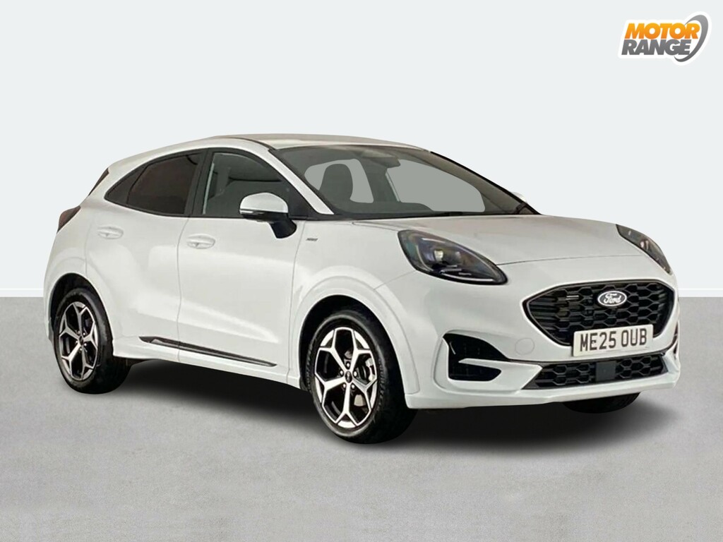 Ford Puma 1.0 Ecoboost Hybrid Mhev St-line White