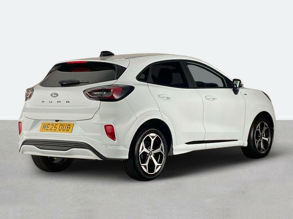 Ford Puma 1.0 Ecoboost Hybrid Mhev St-line ME25OUB White #3