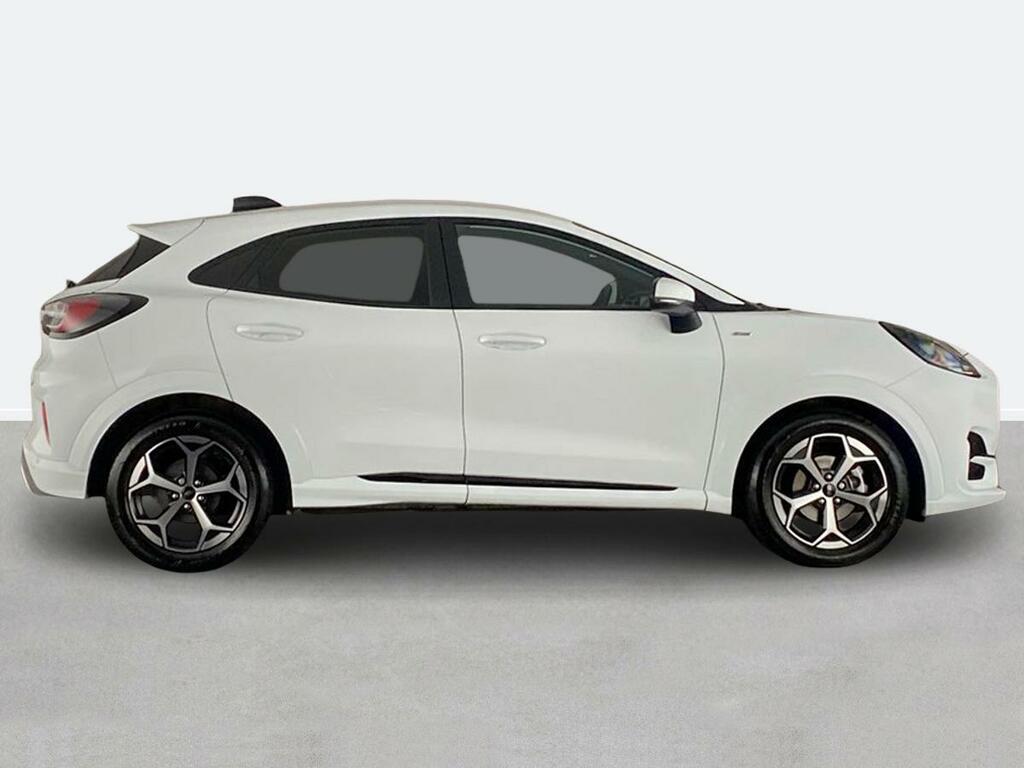 Ford Puma 1.0 Ecoboost Hybrid Mhev St-line ME25OUB White #2