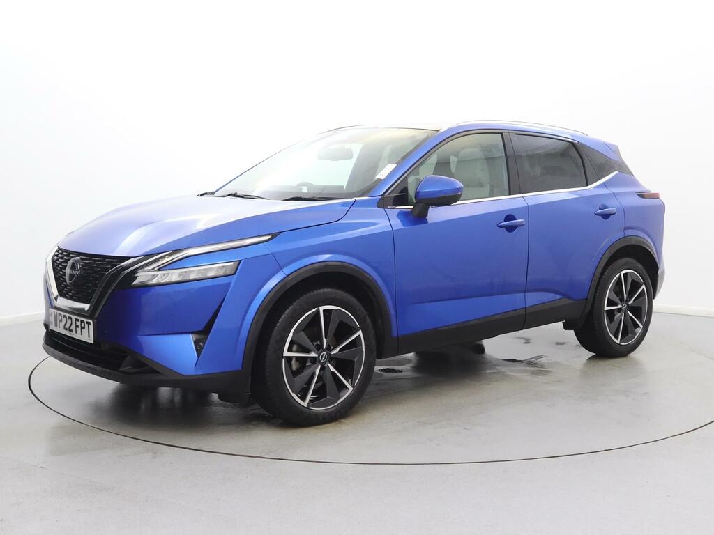 Nissan Qashqai 1.3 Dig-t Mh 158 Tekna Xtronic Blue #3