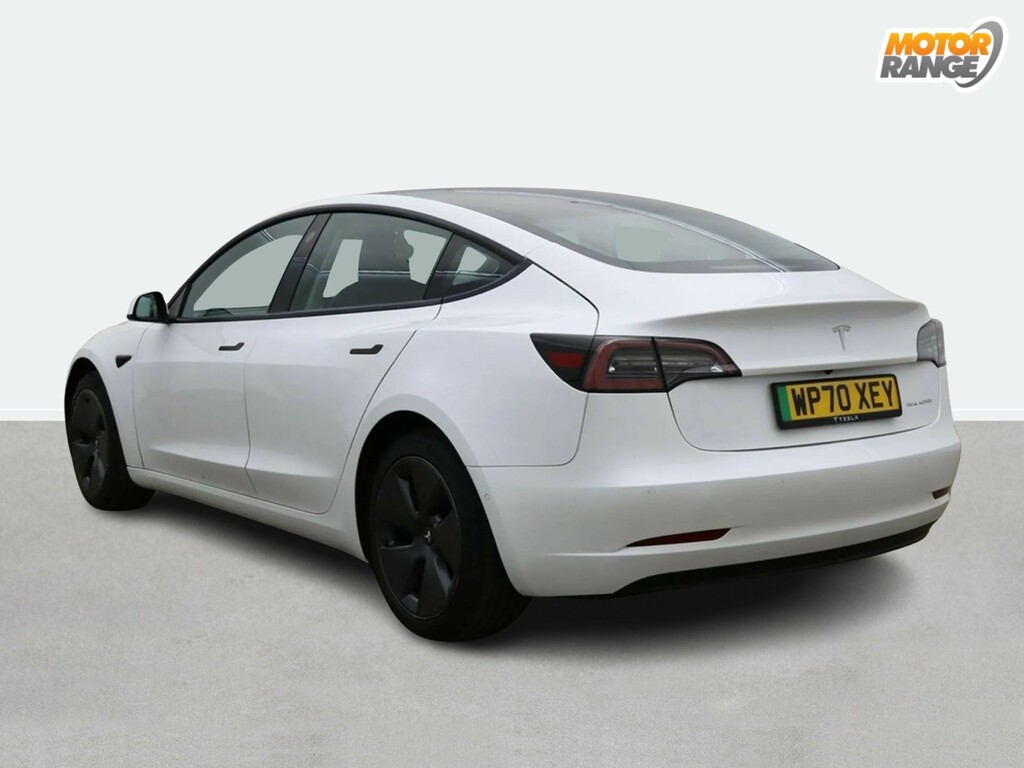 Tesla Model 3 Long Range Awd White #3