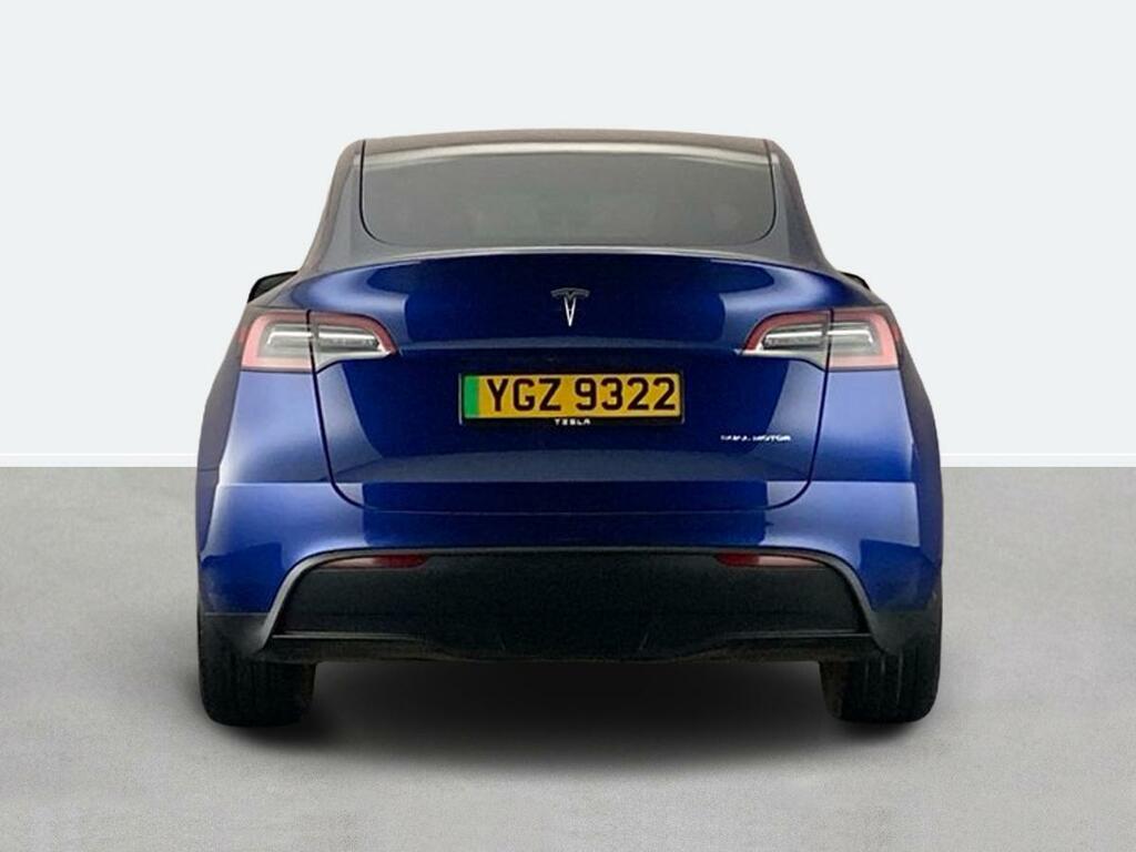 Tesla Model Y Long Range Awd YGZ9322 Blue #4