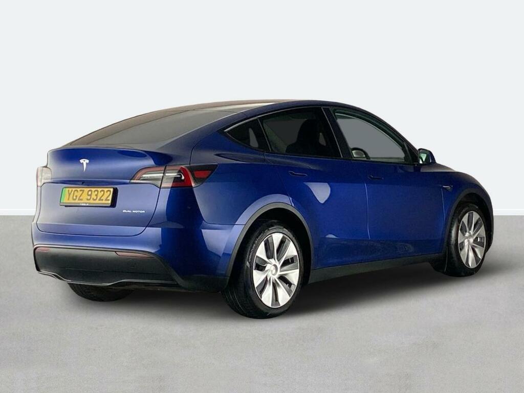Tesla Model Y Long Range Awd YGZ9322 Blue #3